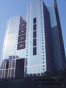 廣州市明玖電子設(shè)備有限公司新辦公室——天譽(yù)商務(wù)大廈外觀(guān)